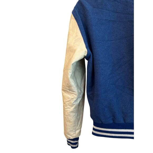 Vtg Neff Jesuit High School Blue Jays Letterman Jacket 1990s Wresting Louisiana - Picture 8 of 11